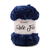 Пряжа YarnArt 'Fable Fur' 100гр 100м (100% микрополиэстер) 987 темно-синий