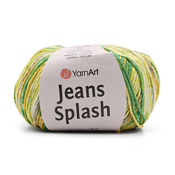 Пряжа YarnArt 'Jeans Splash' 50гр 160м (55% хлопок, 45% акрил)