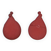 Декоративный элемент 'Воздушный шарик' 24L 15мм, пластик 159 красный