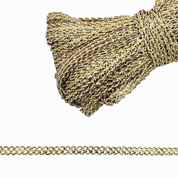 С799 Тесьма плетеная отделочная, золото, 7 мм *30 м