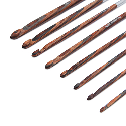 223830 Крючки для вязания тунисские, набор, дерево/металл 3,5-8,0 мм Prym