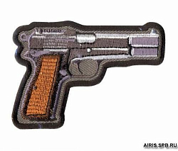 AD1359 Термоаппликация 'Пистолет', 5,1*7,6 см, Hobby&Pro