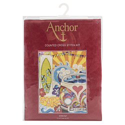 ACS34 Набор для вышивания Anchor 'Серфинг' 33х23см