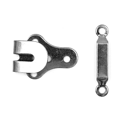 Крючки, застежки, вешалки Prym 266260 Крючок для брюк с дугой (сталь) 12мм, черный цв. Prym
