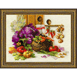 1544 Набор для вышивания Riolis 'Богатый урожай', 40*30 см