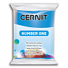 CE0900056 Пластика полимерная запекаемая 'Cernit № 1' 56-62 гр. 200 голубой