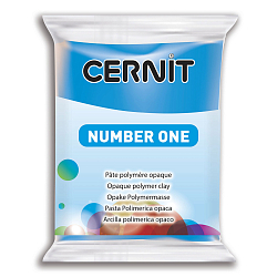 CE0900056 Пластика полимерная запекаемая 'Cernit № 1' 56-62 гр. (200 голубой)