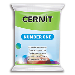 CE0900056 Пластика полимерная запекаемая 'Cernit № 1' 56-62 гр. (611 светло-зеленый)