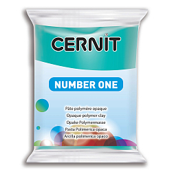 CE0900056 Пластика полимерная запекаемая 'Cernit № 1' 56-62 гр. (676 бирюзовый)