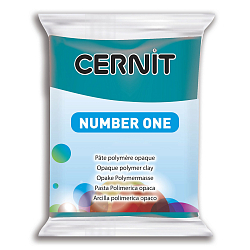 CE0900056 Пластика полимерная запекаемая 'Cernit № 1' 56-62 гр. (230 ярко-голубой)