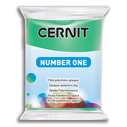 CE0900056 Пластика полимерная запекаемая 'Cernit № 1' 56-62 гр. (652 зеленый лишайник)