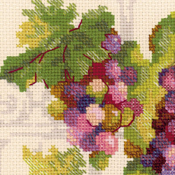 1455 Набор для вышивания Риолис 'Виноградная лоза', 21*30 см