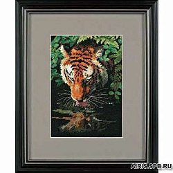 6961-DMS Набор для вышивания Dimensions 'Роскошный тигр', 13х18 см