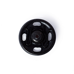 341168 Пришивные кнопки 13мм (латунь), черный Prym