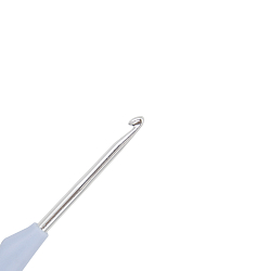 953300 Крючок для вязания d 3,0мм с резиновой ручкой с выемкой для пальца, 16см, Hobby&Pro