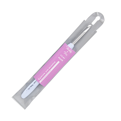 Hobby&Pro 953450 Крючок для вязания d 4,5мм с резиновой ручкой с выемкой для пальца, 16см, Hobby&Pro