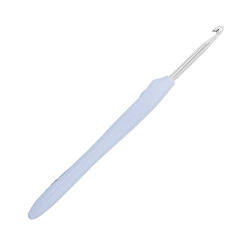 953450 Крючок для вязания d 4,5мм с резиновой ручкой с выемкой для пальца, 16см, Hobby&Pro