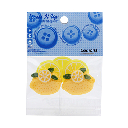 Фигурки декоративные 'Лимоны' пластик, 5шт/упак, Dress It Up