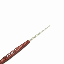 955125 Крючок для вязания с пластиковой ручкой, 1,25мм, Hobby&Pro
