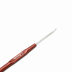 955250 Крючок для вязания с пластиковой ручкой, 2,5мм, Hobby&Pro