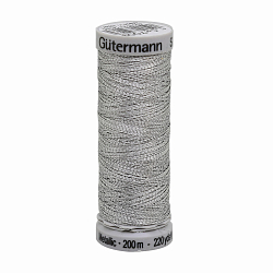 709760 Нить Sulky Metalliс отделочная металлик для машинной вышивки, 200м Gutermann