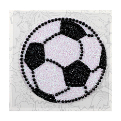 698902 Декоративные наклейки из страз Футбольный мяч
