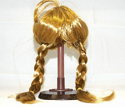 Волосы для кукол П 100 (косички)