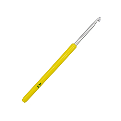 Китай 0332-6000 Крючок вязальный с пластиковой ручкой, 4 мм