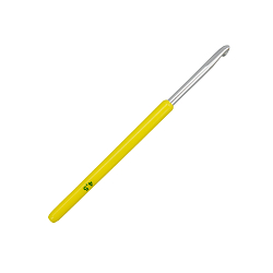0332-6000 Крючок вязальный с пластиковой ручкой, 4,5 мм