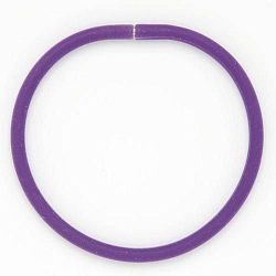 61632007 Силиконовые браслеты 21 см, 3шт, фиолетовый цв. Glorex