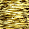 0370-6100 Шнур эластичный металлизированный 1 гр/м, эластичность 200%, 1 мм*100 м светлое золото