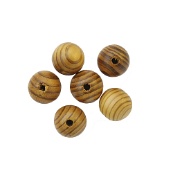 Astra&Craft WDB0071 Бусины деревянные, кофейные, круглые, 25мм, 25гр, 6шт/упак, Astra&Craft
