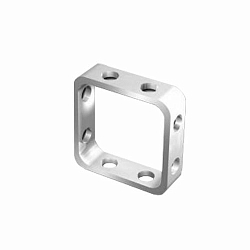 68625023 FIMO Основа для украшения (метал) квадрат 10x10мм, 4 шт