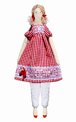 AM100016 Набор для изготовления текстильной игрушки 'Эмма', высота 42 см