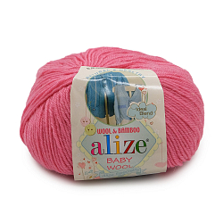 Пряжа "ALIZE" Пряжа ALIZE 'Baby wool' 50гр. 175м. (20% бамбук, 40% шерсть, 40% акрил) ТУ