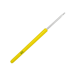 Китай 0332-6000 Крючок вязальный с пластиковой ручкой, 3 мм