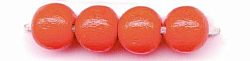 61651004 Бусины деревянные, оранжевый, 4 мм, упак./155 шт., Glorex