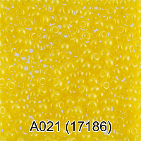 (17186) Бисер полупрозрачный 10/0, круг.отв., 50г, Preciosa