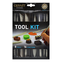 Наборы инструментов CE906 Набор инструментов для пластики 8 шт. Cernit