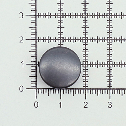 1381 Кнопка 5/17 (S-образная) 17мм (A) металл, черненый