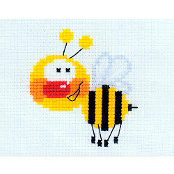 НВ-001 (П-001) Набор для вышивания Riolis 'Пчелка', 13*16 см