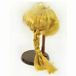 Волосы для кукол (косички длинные) d10 см