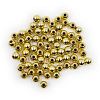 Бусины металлизированные, пластик, 6мм 15гр (130+/-10шт), Astra&Craft 4# золото