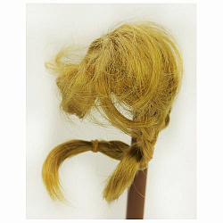 Волосы для кукол (косички короткие) d5 см
