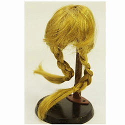 Волосы для кукол (косички длинные) d8 см