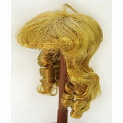 Волосы для кукол (локоны длинные ) d8 см