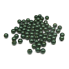 Бусины пластиковые, 'жемчуг', цветные, круглые, 10мм, 25гр, Astra&Craft B56 т.зеленый