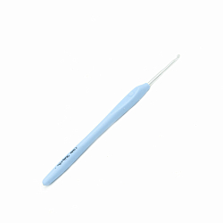 953250 Крючок для вязания d 2,5мм с резиновой ручкой с выемкой для пальца, 16см, Hobby&Pro