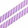 Лента атласная 'Диагональ', 15мм*3м фиолетовый