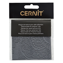 CE95002 Текстура для пластики резиновая 'Моменты', 9*9 см. Cernit
